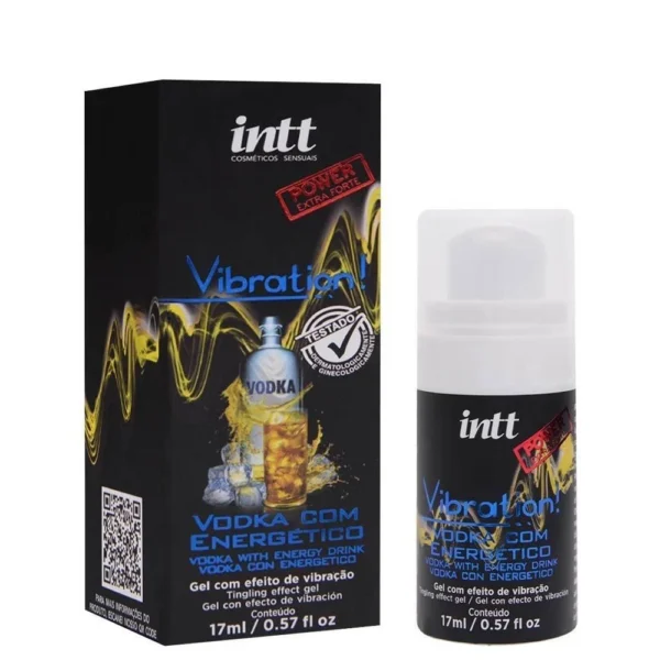 Vibration Excitante Vodka Com Energético 17Ml Intt