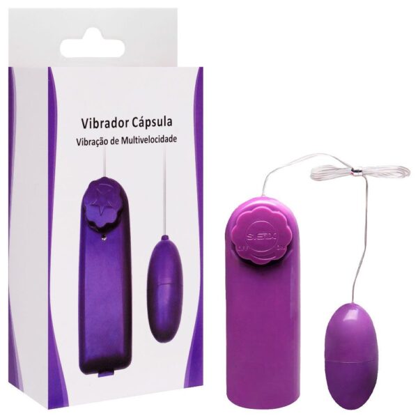 Vibrador Cápsula Bullet Multivelocidade Sexy Import - Image 3