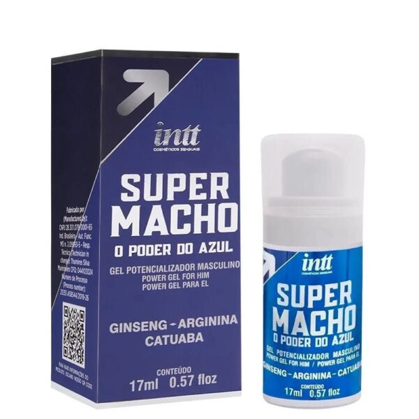 Super Macho O Poder Do Azul 17Ml Intt