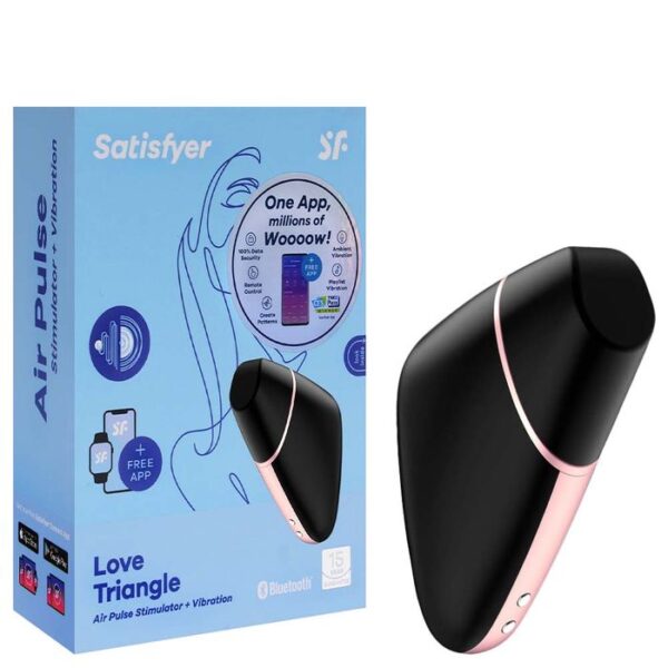 Love Triangle Vibrador Pulsação Ar Satisfyer Intt