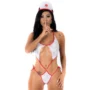 Mini Fantasia Body Enfermeira Hot Pimenta Sexy