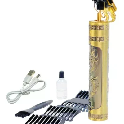 Maquina Acabamento Recarregável Cabelo Barba Sem Fio Premium