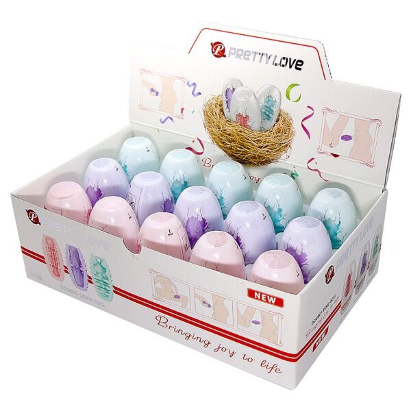 Egg Masturbador - 1 Kit com 15 - Pretty Love