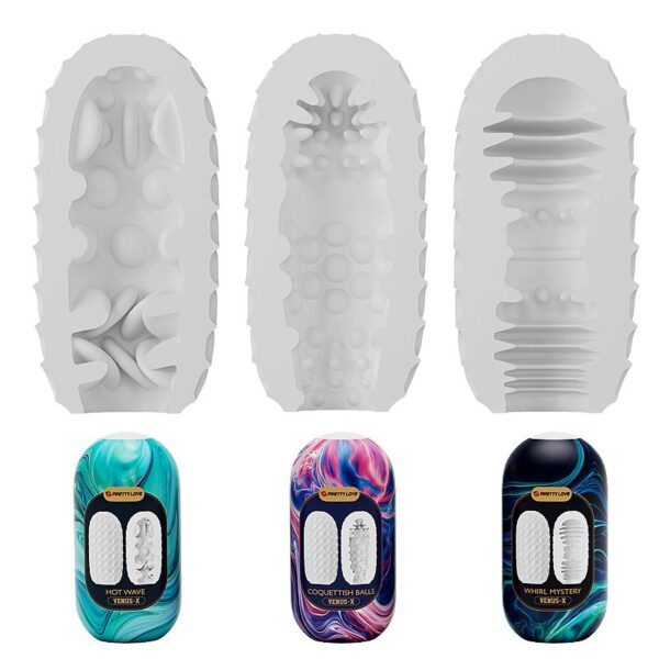 Egg Masturbador em Silicone - 1 Kit com 15 - Pretty Love - Image 3